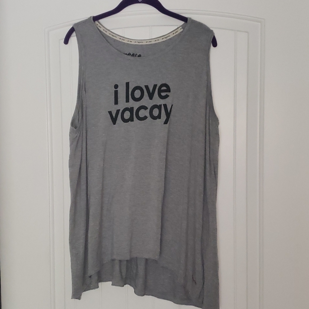 Peace Love World tank top